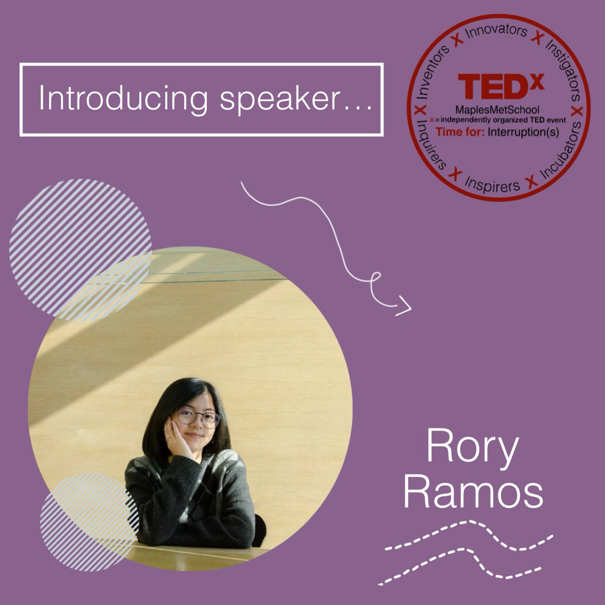 TEDx Maples Met tweet media