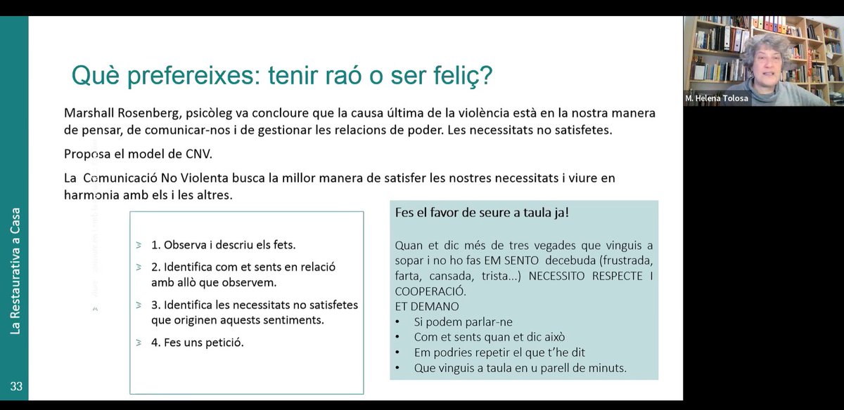 Ja tenim l'enllaç de l'enregistrament de la xerrada “La restaurativa a casa: Viure, conviure en i amb la comunitat familiar” a càrrec de Mª Helena Tolosa.
No us la perdeu!
afapidenxandri.cat/archivos/1806