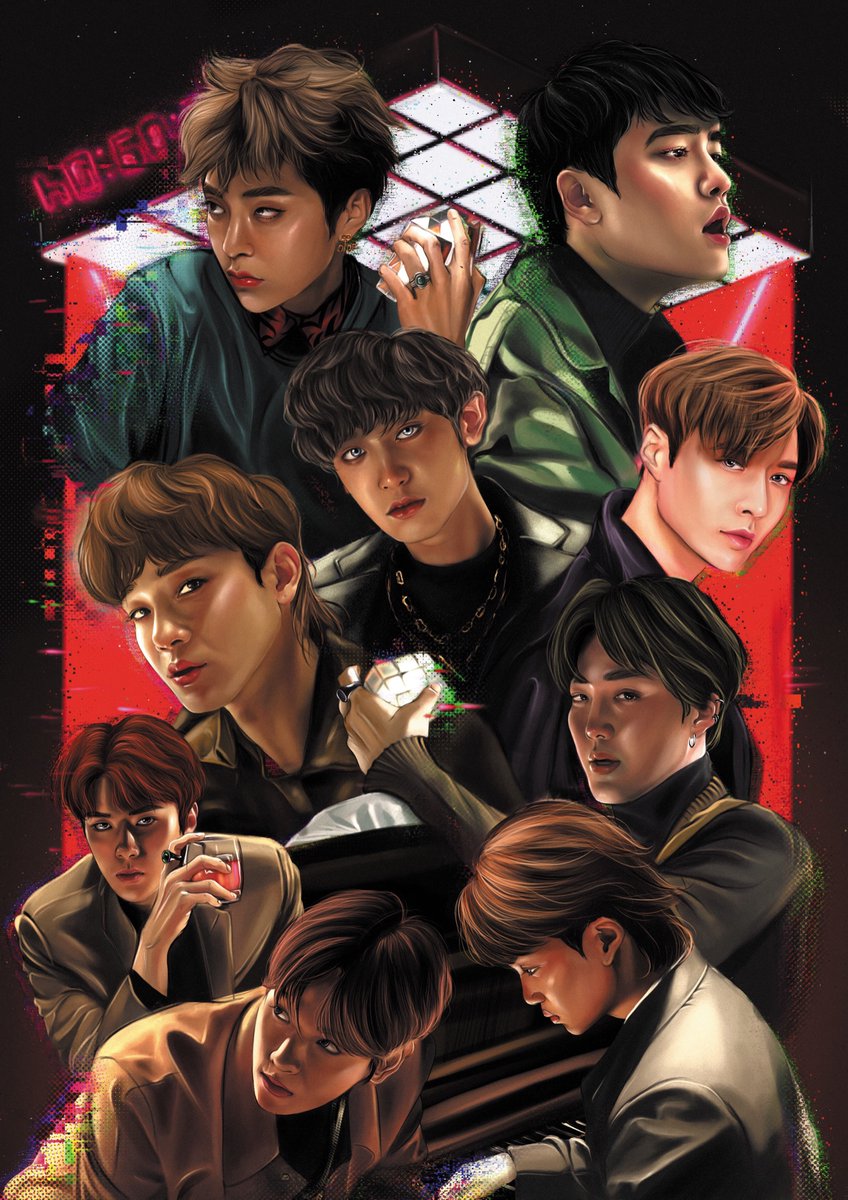 We are a decade strong, you guys! 😭💗
Here’s the final piece of my contribution towards the beautiful <a href="/exoplanetzine/">Exo Planet</a> 💗💖 <a href="/weareoneEXO/">EXO</a> 
#10yearsWithExo #EXO10thannivesary #ExoWeAreOneDecade #exoplanetzine