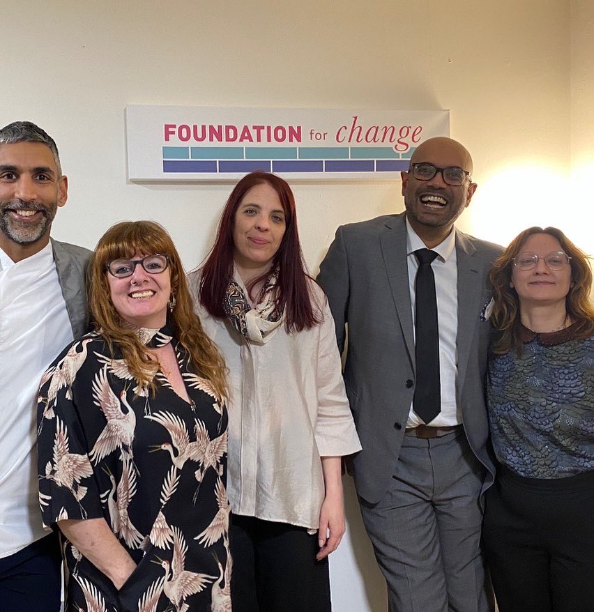 Happy 8th Birthday to us! Thankyou to everyone who came to celebrate with us lastnight and congratulations to our graduates who were presented with their OCN certificates #foundationforchange #OCN #londoncharity