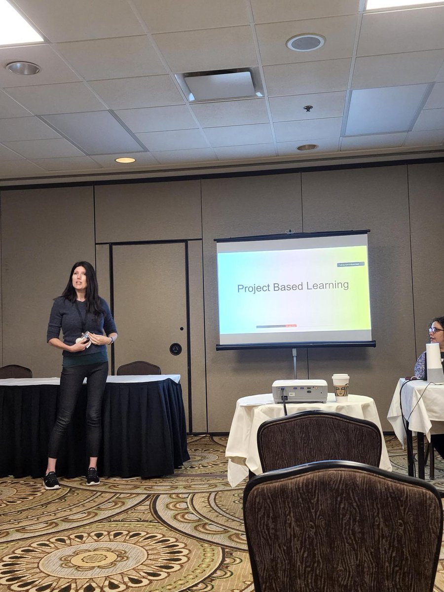 Our Director of Learning Innovation, Dr. Kristina Mitchell, presented her research on project based learning at a conference in Chicago today!

Want to learn more about how PocketLab supports project based learning? Be sure to reach out!