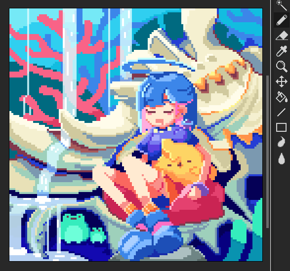 KATMIIB11_NFT's tweet photo. GN ✨ with my WIP once again lol https://t.co/HpkxhH10wh