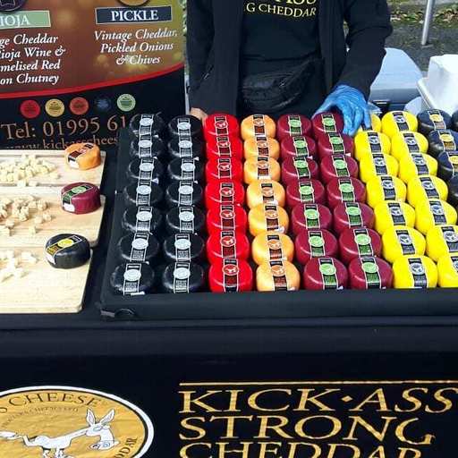 🧀 Kick Ass Cheese 🧀
Introducing another of our traders at the Food Festival ... 🥳
Kick-Ass cheese was first introduced for sale at the Lancaster Food &amp; Drink Festival in April 2013. 👏 ...

<a href="/KICKASSCHEESE/">KICKASS CHEESE</a>