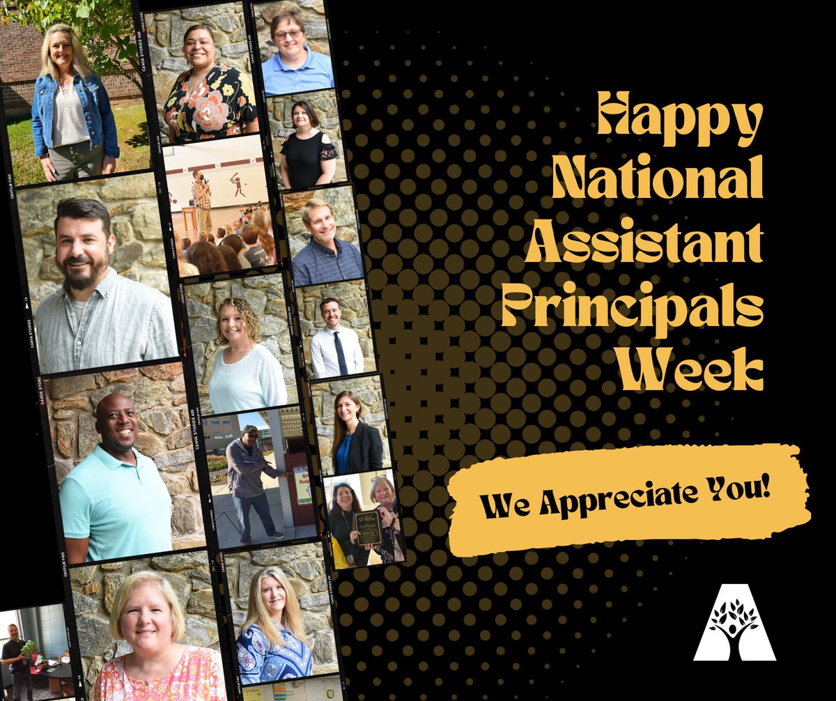We are lucky to have such hardworking Assistant Principals who go above &amp; beyond the call of education to ensure our students are successful. And, while we appreciate what they do each day, this week is extra special, as we're celebrating National Assistant Principals Week!