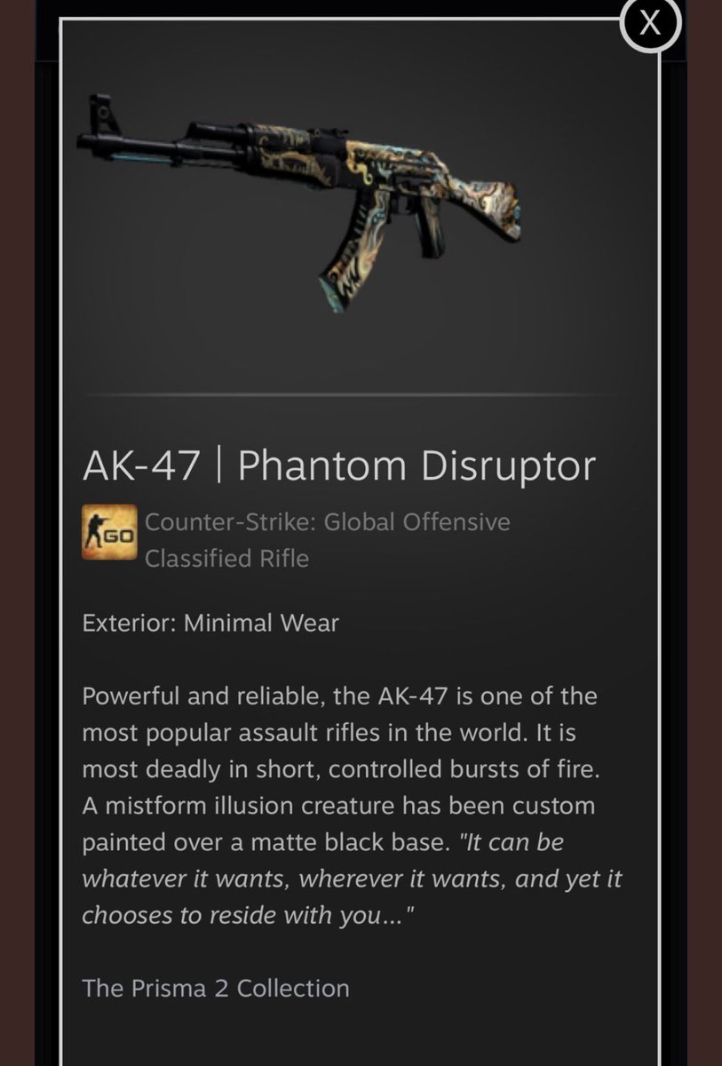 lepajeecs's tweet photo. AK-47 | Phantom Disruptor - Giveaway

Retweet &amp; Tag 2 friends
Like/Comment/Subscribe: 
https://t.co/8668X97NnV

3 days.
Good Luck https://t.co/SyvSpavoTX