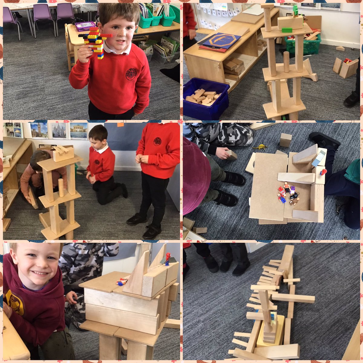 MsYellowleesEPS's tweet photo. Lots of amazing teamwork and creativity in P1 using blocks and Lego. https://t.co/OgoPfegkbe