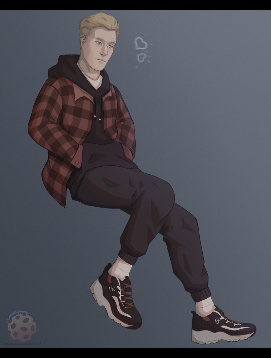 _Spiritusnocte_'s tweet photo. I saw @rm_ilo Modern Au and decided to draw Heinrich, too. He's a fancy man.
#Shieldandsword #HeinrichSchwarzkopf #Heinrich #Щитимеч #Щит_и_меч #Генрих https://t.co/jCY8iVh8gG