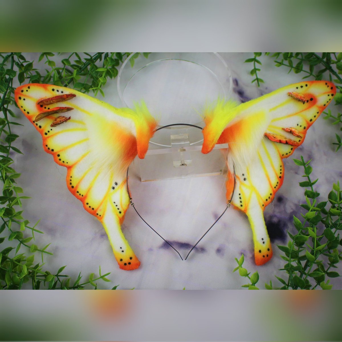BInfested's tweet photo. Mushroom and succulent themed release this Saturday 3pm est! Here are a few of the pairs available #mushroom #succulent #petplay #petgear #furry #furryfandom #evafoam #butterfly #batinfested https://t.co/lm2hO0sP7k