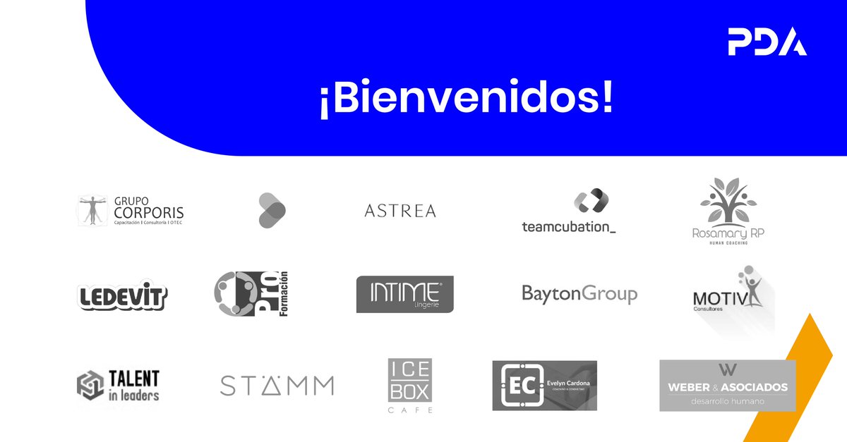 PDA_hrtech's tweet photo. Es un orgullo que cada vez seamos más en la #RedPDA.
Sumamos 15 nuevos clientes y partners para seguir encendiendo la singularidad de las personas y revolucionando el mundo del #HR
#MakingExponentialDecisions https://t.co/Cs2fWabNwO