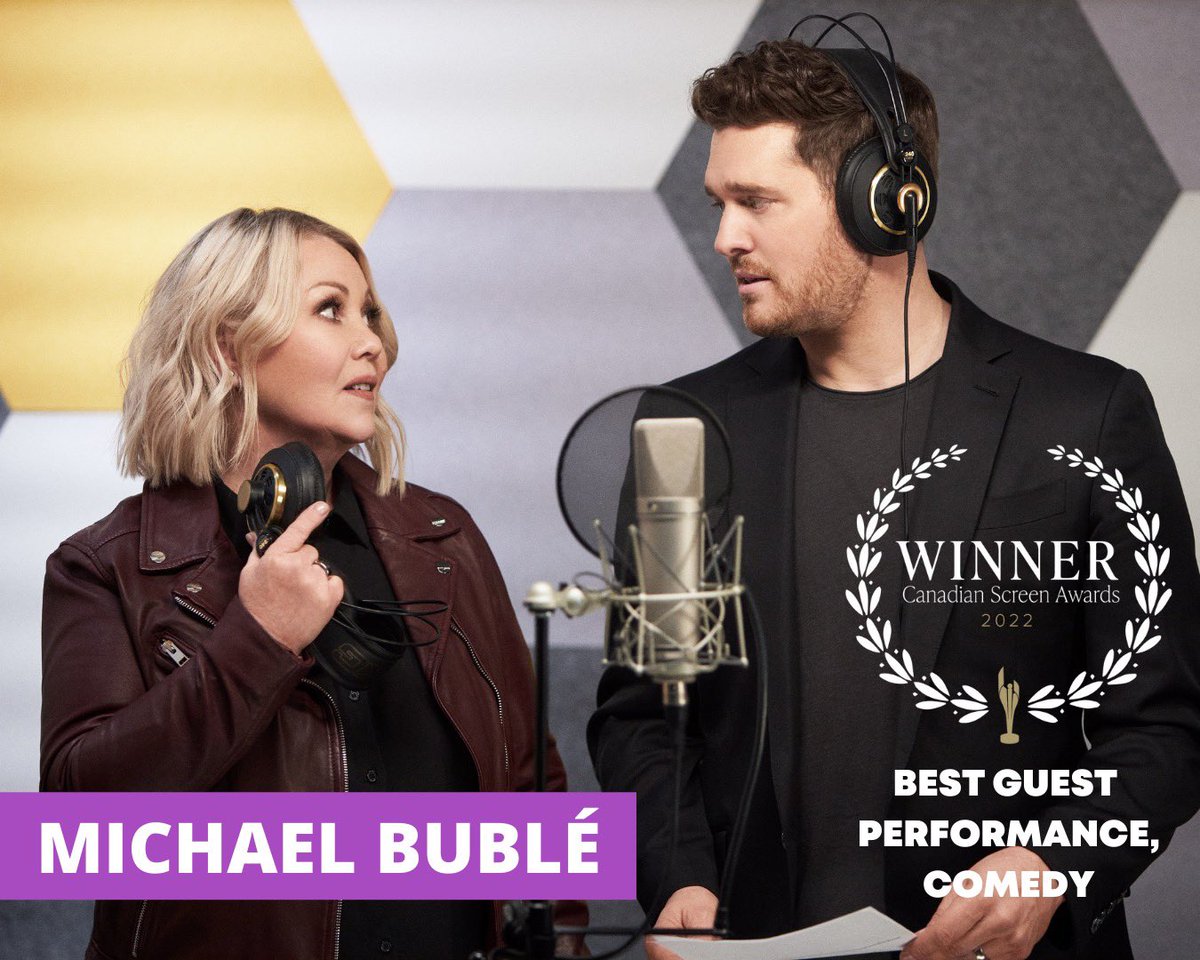 Woohoo!! Congrats <a href="/MichaelBuble/">Michael Bublé</a> and the whole JANN team for the big win at the CSAs!! Best Guest Performance Comedy!! #jannonctv <a href="/jannarden/">Jann “stop live horse export” Arden</a>