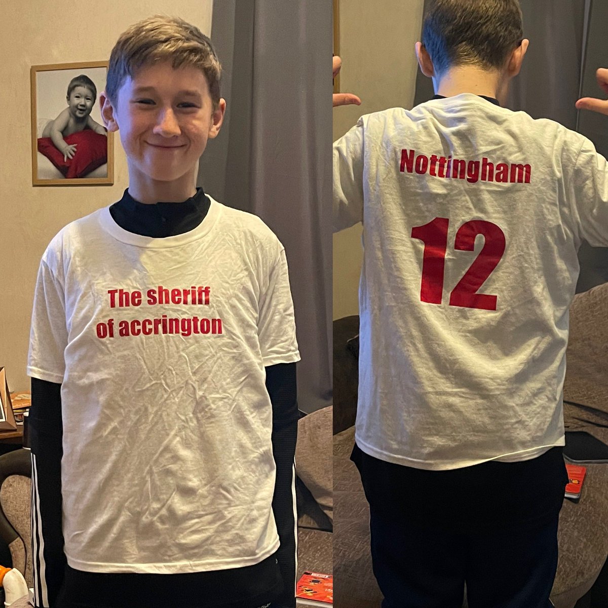 _beckygraham_'s tweet photo. @theesheriff @ASFCofficial thank you so much for Joes Happy Birthday message! He was made up!! Thanks again 🔴⚪️ https://t.co/XmouaFr8rH