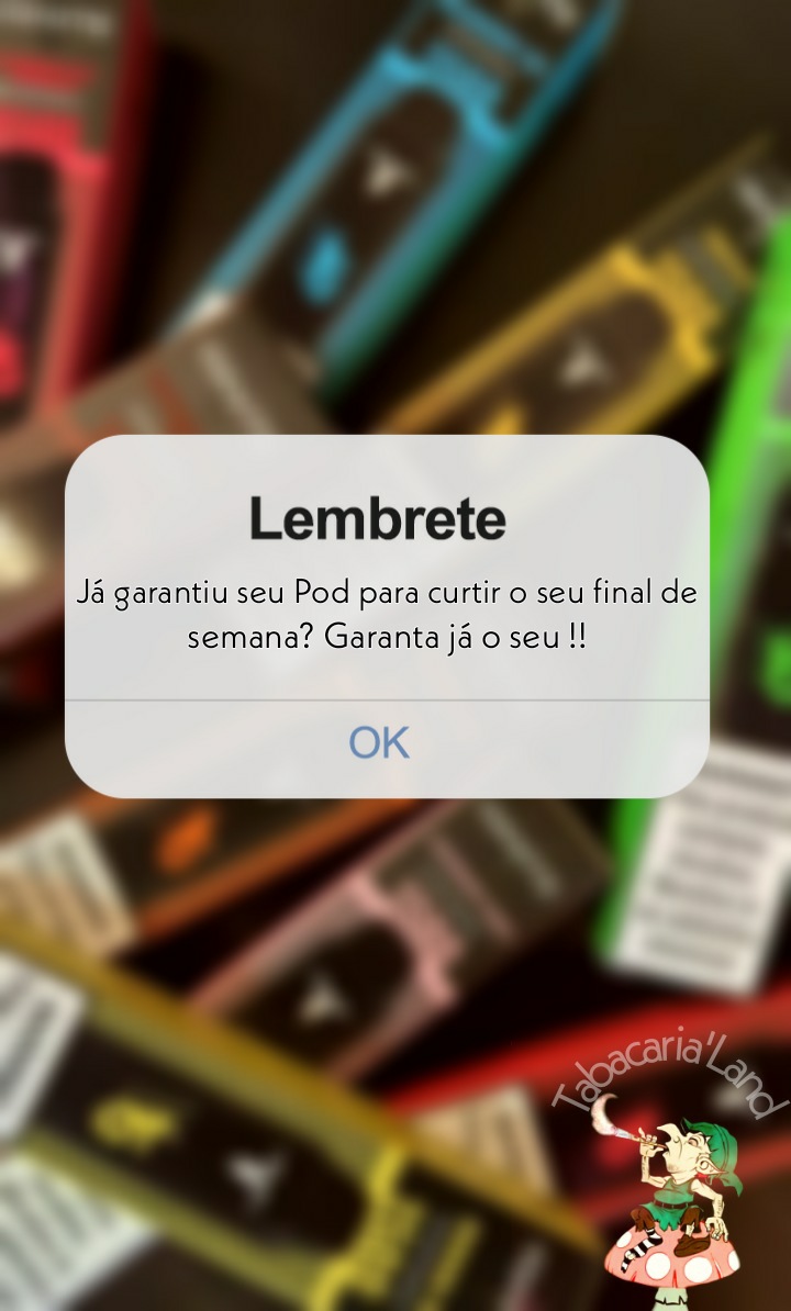 TabacariaLand's tweet photo. E aí?? Vem garantir o seu!! 💨

#pod #IGNITE https://t.co/TAgLN4sTHX