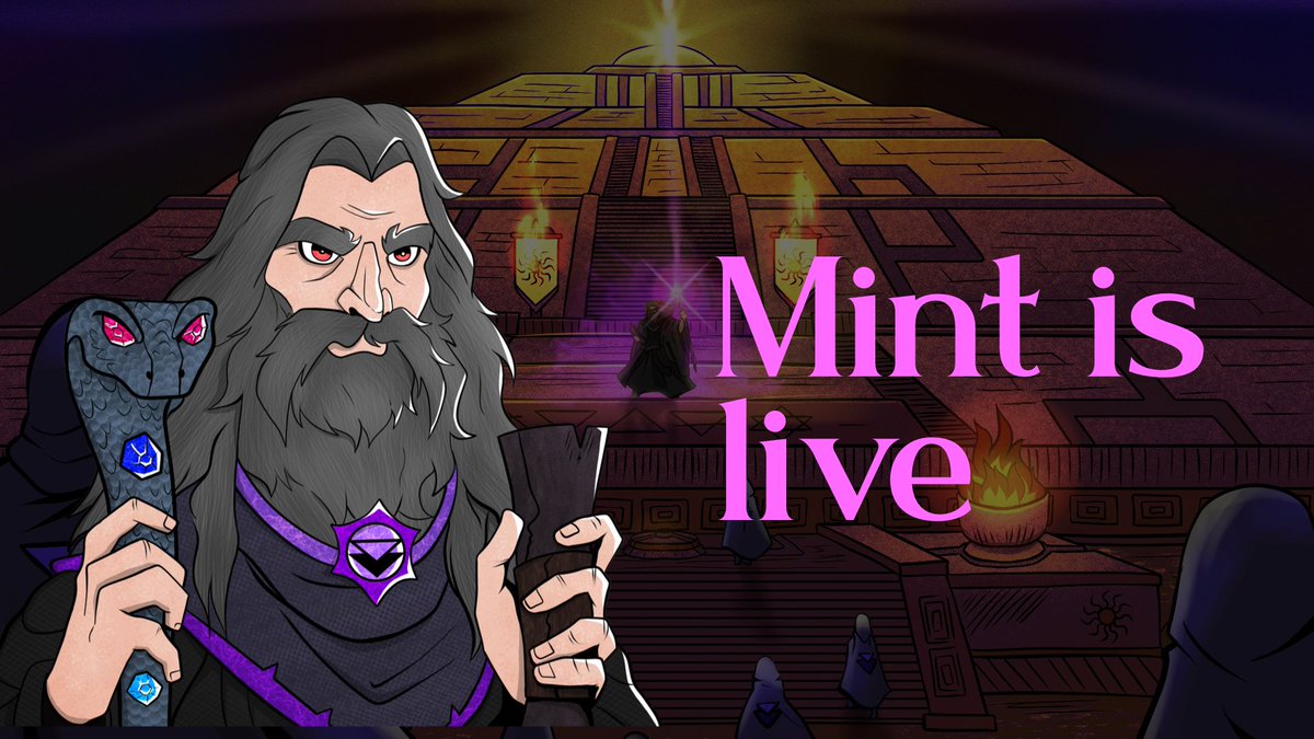 Mint is live for WL!!!

There is only 888 NFTs available in Genesis Collection.
Holders will get their money back on Alchemist NFT second drop.

Public sale starts at 4pm EST

Be the first to know when is live on discord:
discord.gg/thealchemistor…