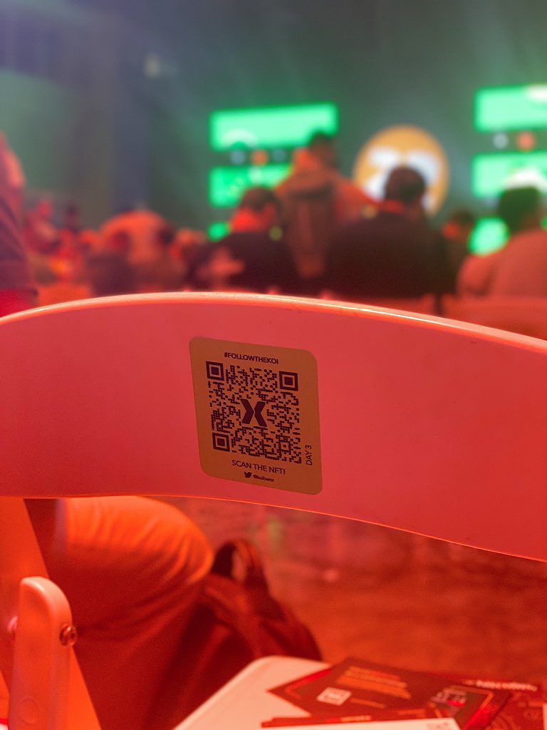 koibanx's tweet photo. La tercera es la vencida… 
A ver si ahora, al fin, lográs encontrarme. 
#FollowtheKoi #FollowtheKoiFish @TheBitcoinConf https://t.co/s4elE5b573