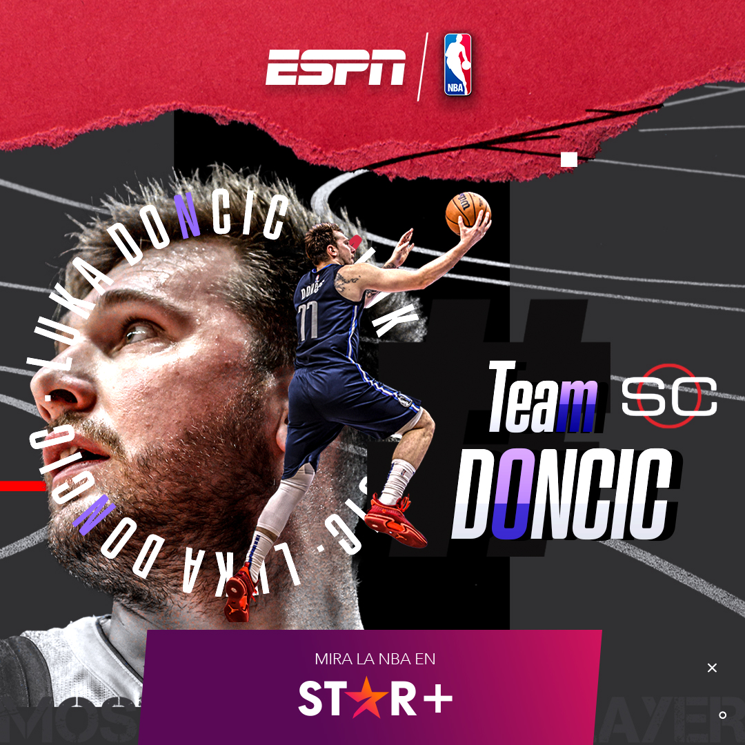 ESPNmx's tweet photo. 🏀 En @sportscenter_nt están analizando a las ⭐️⭐️ de esta temporada de la #NBAxESPN rumbo al #CaminoAlMVP.
🙌 ¿Ustedes de qué TEAM son? 🙌
#TeamEmbiid #TeamJaMorant #TeamDoncic
👉 No te pierdas todas las ediciones de SC en #ESPNenStarPlus.
https://t.co/USIMYsTcLF https://t.co/InZphx4AyS