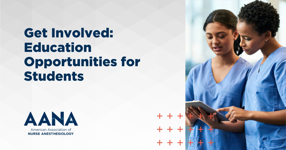 Check out the latest education opportunities for students! bit.ly/3t0Lj1B
✏️ Student Writing Contest
🏆 Anesthesia College Bowl
🏫 Student Representative to the Education Committee