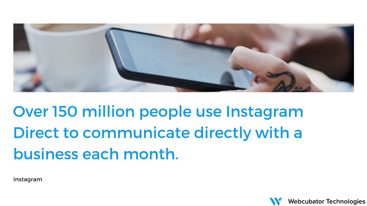WebcubatorTech's tweet image. Make sure you check your DM&apos;s regularly so you don&apos;t miss any message from your future leads or customers

#webcubatortechnologies #instagrammarketing