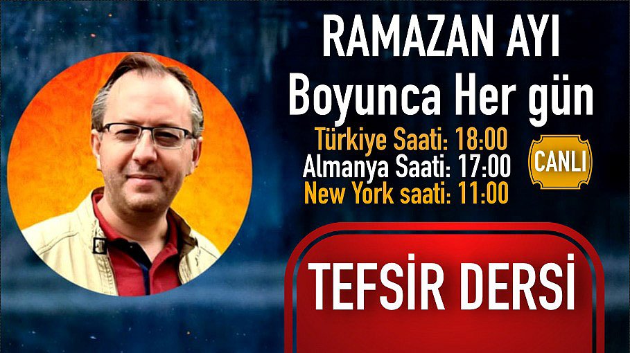 MithatTayyar1's tweet photo. Tıkla ve izle...  Bugün 
Bakara 170-189 anlatıldı..
https://t.co/KHVbLt8EjH
#Kuran
#Tesir
#Hadis https://t.co/MRANpgiHU6