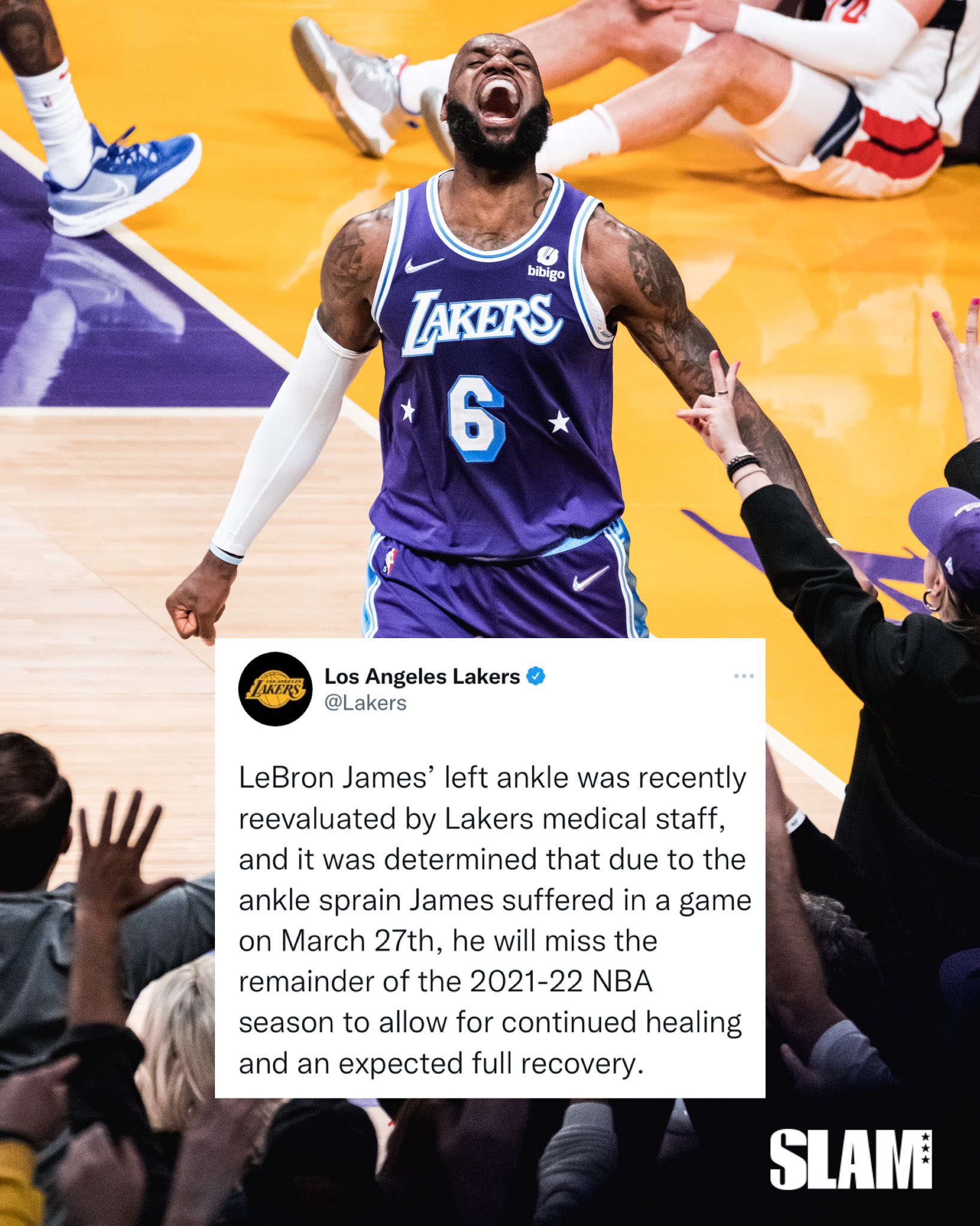 LeBron James on X I appreciate it and love y all love Wish it was done in winning fashion though Gave everything I had to this season when I was on the floor