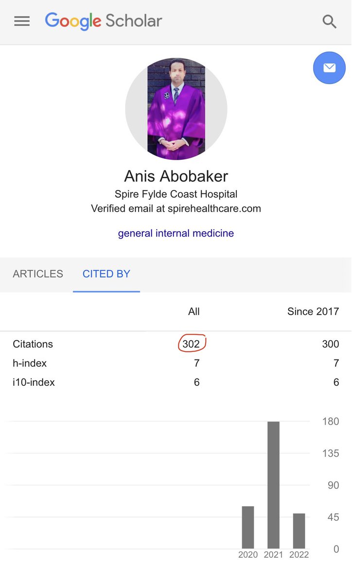 anis_abobaker's tweet photo. #MedTwitter 

Crossed 300 citations 💪💪💪 https://t.co/nh13Bq8nMx