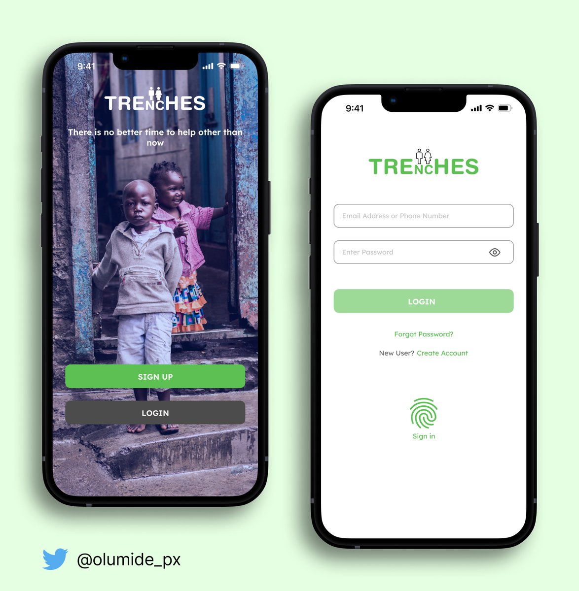 olumide_px's tweet photo. Hello Twitter, For my Google UX Design Course final project I designed an app named Trenches. This will help take more kids out of the slums in Nigeria.

Inspired by @Tunde_OD &amp; @chessinslums the features include:
- Add an unknown slum to our database

- Create visitation events https://t.co/nE3nqsJ6DU