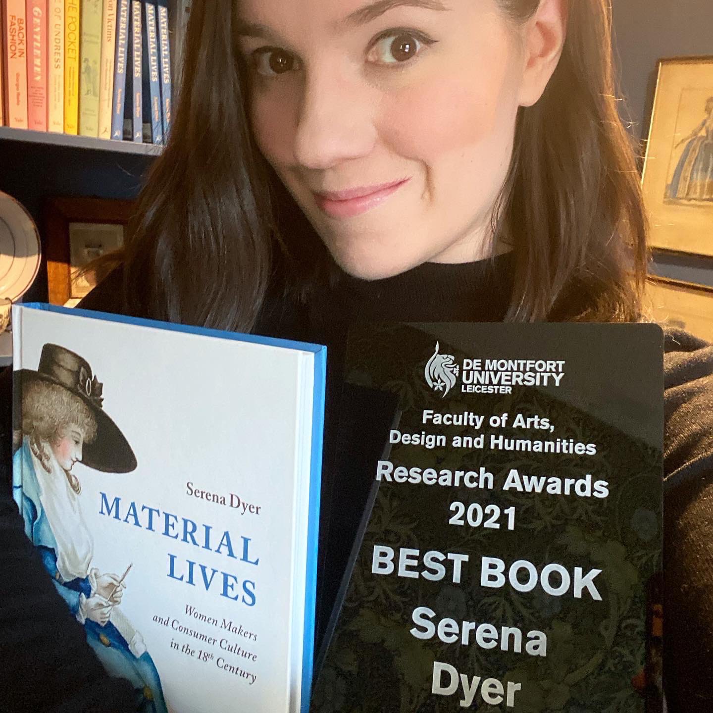 Dr Serena Dyer on X: &ldquo;Today I picked up my Best Book award from 