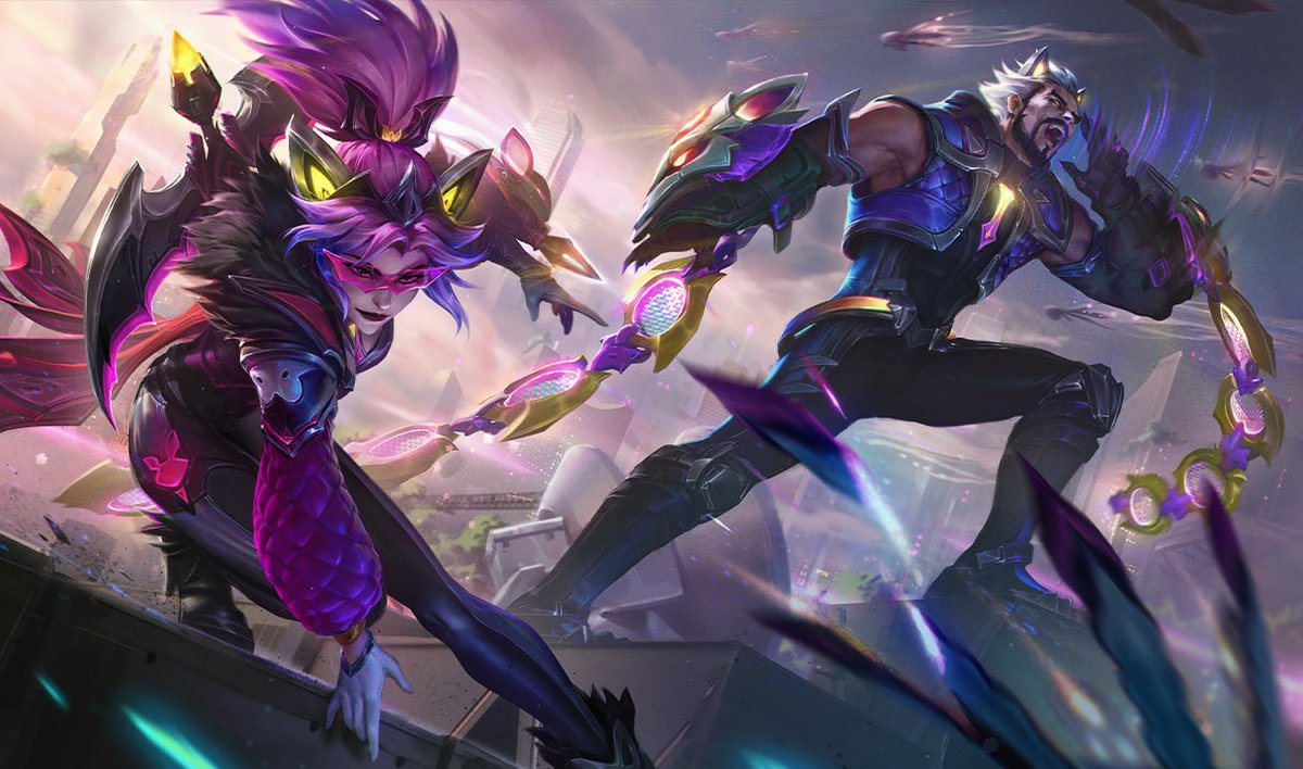 i0ki_LoL's tweet photo. I have a TON of Battle Wolf Sylas codes to giveaway 
(includes champion, skin, and LPP exclusive chroma)

⭐️RT + FOLLOW  to enter!
⭐️Comment "i0ki is the Greatest Support Alive" for a bonus entry! https://t.co/vdfZJCEXTz