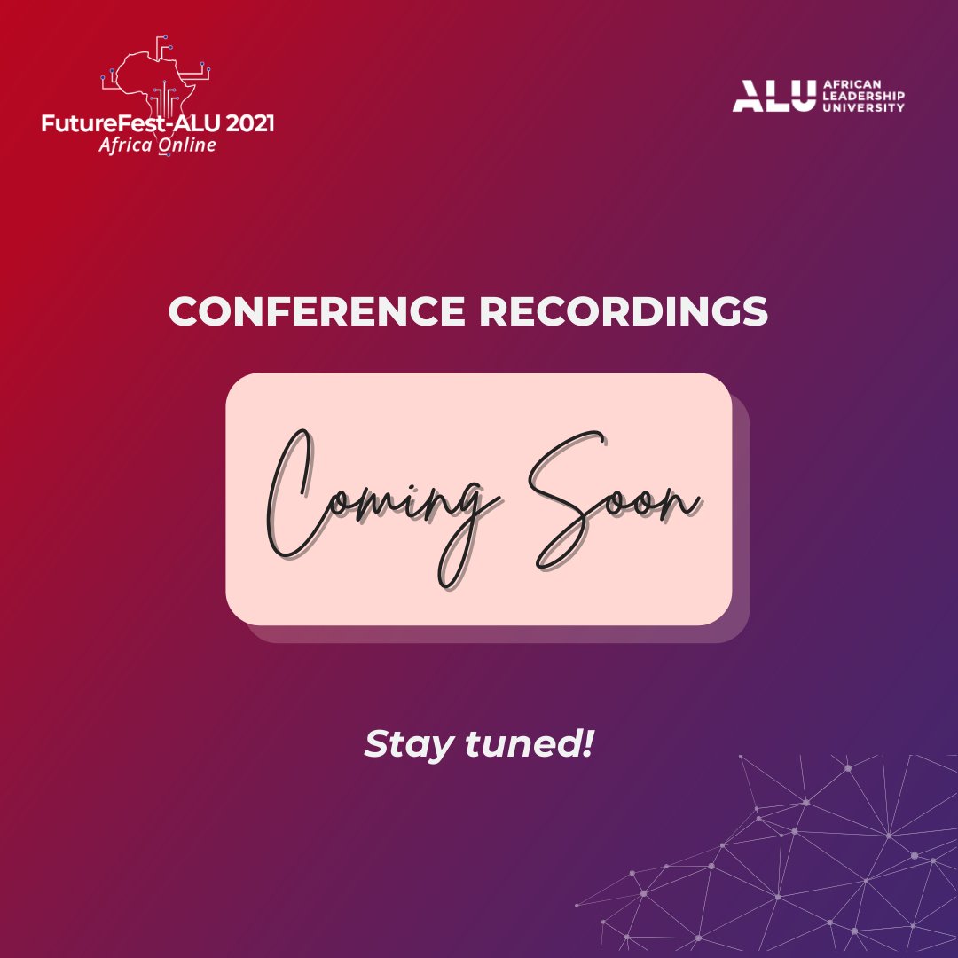 Yes, you heard right!
The recordings of the insightful speeches, keynotes, panel discussions and digital entrepreneur interviews will soon be available. 

Want each recording sent directly to your inbox when published? Fill in this form bit.ly/FF-ALURr

Let's go!😎🚀
