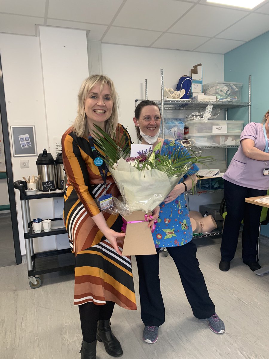 A sad day for Wexford Maternity Inie as we say farewell to Cariosa and wish her all the best in her new role with IEHG. Our loss is their gain