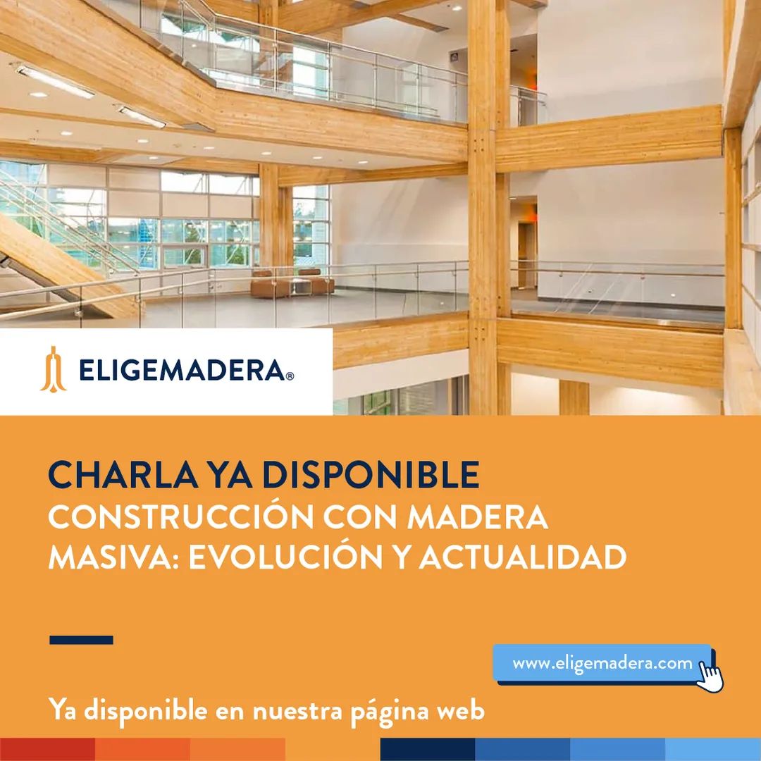 REVIVE LA CHARLA de Eligemadera.com "CONSTRUCCIÓN CON MADERA MASIVA: EVOLUCIÓN Y ACTUALIDAD" dictada por Maria Fernanda Laguarda Mallo.
 
👉Puedes ver el video de la charla completa en el siguiente enlace: lnkd.in/dMsEuFe

#YoElijoMadera #QuedateEnCasa
