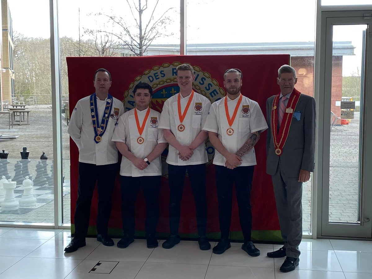 Today our Pastry Chef, Dan Parkes and EightyEight Chef de Partie, Thomas Wyper competed in this year's Chaîne des Rôtisseurs Young Chef of the Year competition.

We are pleased to share that both Dan and Thomas have successfully been placed in the top three. Congratulations both!