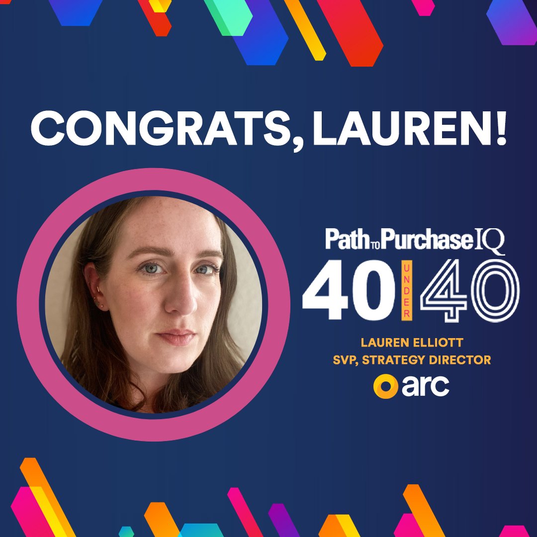 arcww's tweet photo. Congrats to Lauren Elliott and Carrie Meythaler for their inclusion on @Path2PurchaseIQ's 40 Under 40 list! 
We look forward to celebrating their accomplishments at the Institute’s Future Forward conference in May. 
#P2P40UNDER40. https://t.co/TvlMrVFrQY https://t.co/5Grberd1B1