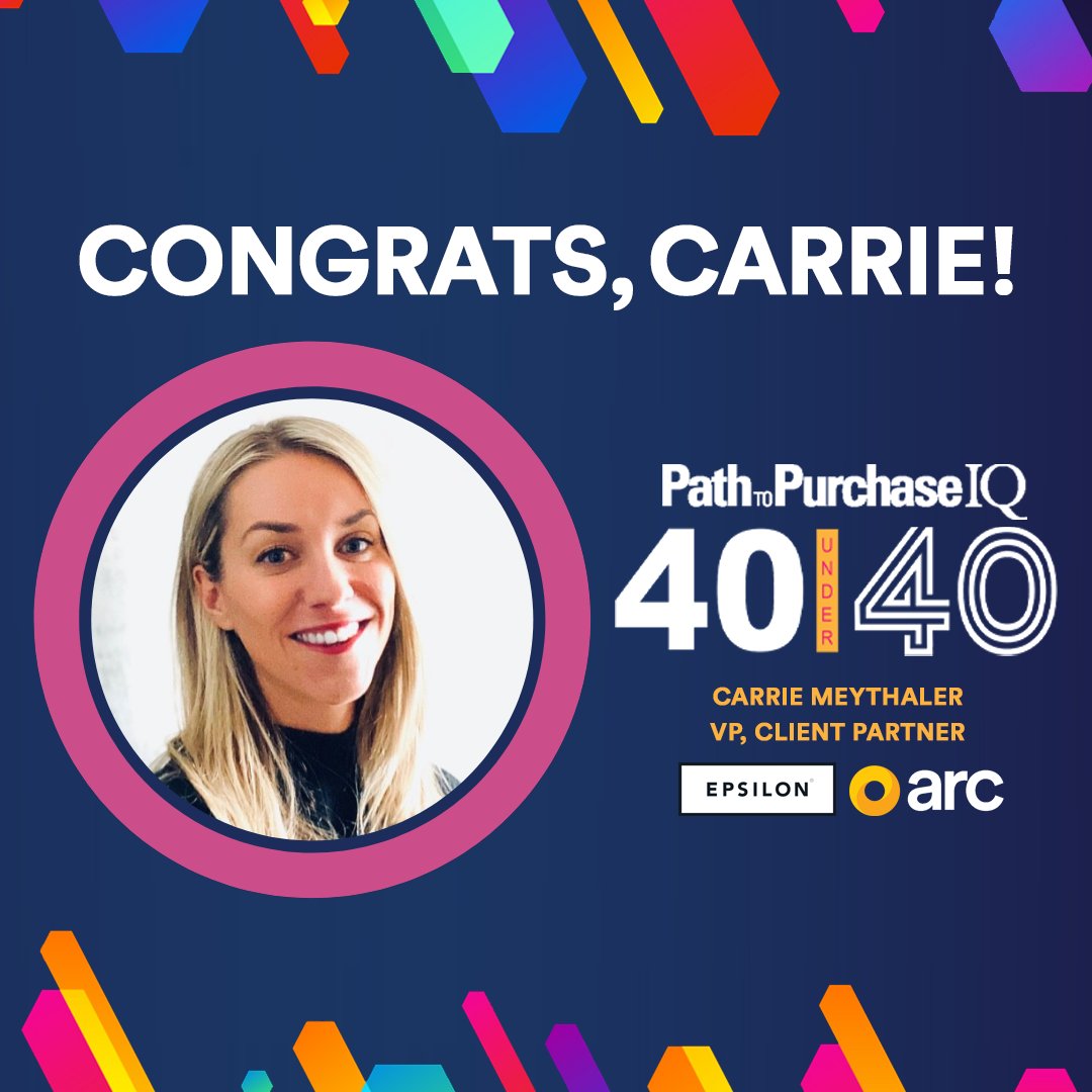 arcww's tweet photo. Congrats to Lauren Elliott and Carrie Meythaler for their inclusion on @Path2PurchaseIQ's 40 Under 40 list! 
We look forward to celebrating their accomplishments at the Institute’s Future Forward conference in May. 
#P2P40UNDER40. https://t.co/TvlMrVFrQY https://t.co/5Grberd1B1