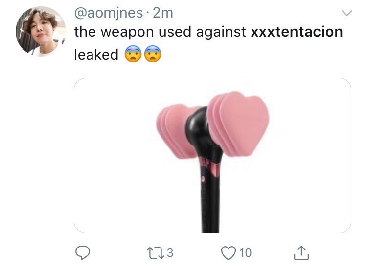 raptvww's tweet photo. @borahaefromCali @therealmikedean @RecordingAcad @bts_bighit Why are you not addressing how k-pop stan’s made fun of xxxtentacion when he died? https://t.co/qrlUsXedLk