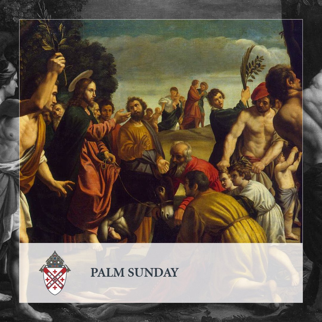 Today is Palm Sunday of the Lord’s Passion.