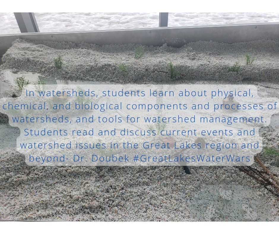 LSSU_CFRE's tweet photo. The spring semester’s Principles of Watersheds course led by Dr. Jonathan Doubek teaches students how the separate components and processes of a watershed function.
#CFRE #LSSU #Freshwater #Research #Education #Stewardship #GreatLakes #MyLakeState #LakerPride #ThisIsLakeState https://t.co/BAyVn7dE4Q