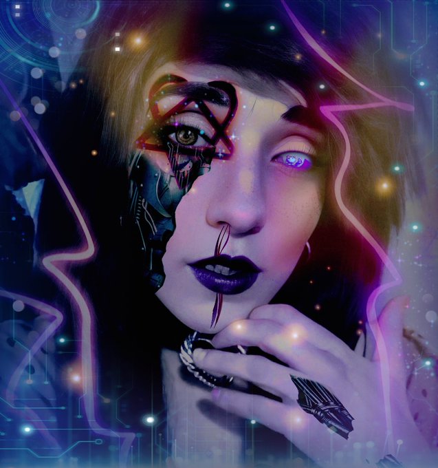 In this HELL you are my paradise.  Somebody give me something to do or endure more #cyberhex edits on<a href="/tag/cyberhex"class="tags"><span>#cyberhex</span></a>