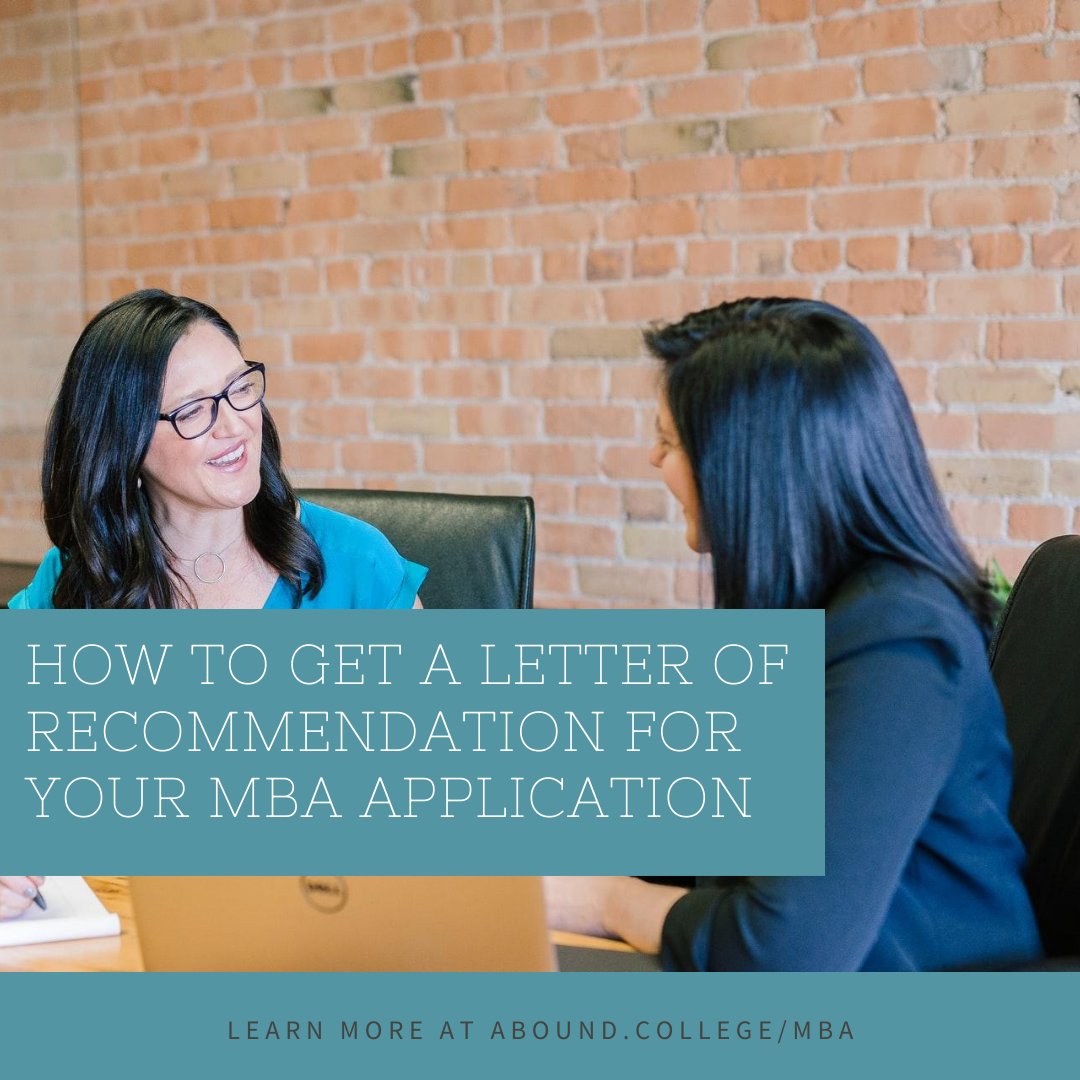 A letter of recommendation is one of your best tools for your MBA application. In the minds of admissions officers, it transforms you from a list of statistics and grades into a real person with dynamic talents. Use this five-step guide get started.

abound.college/mba/advice/let…