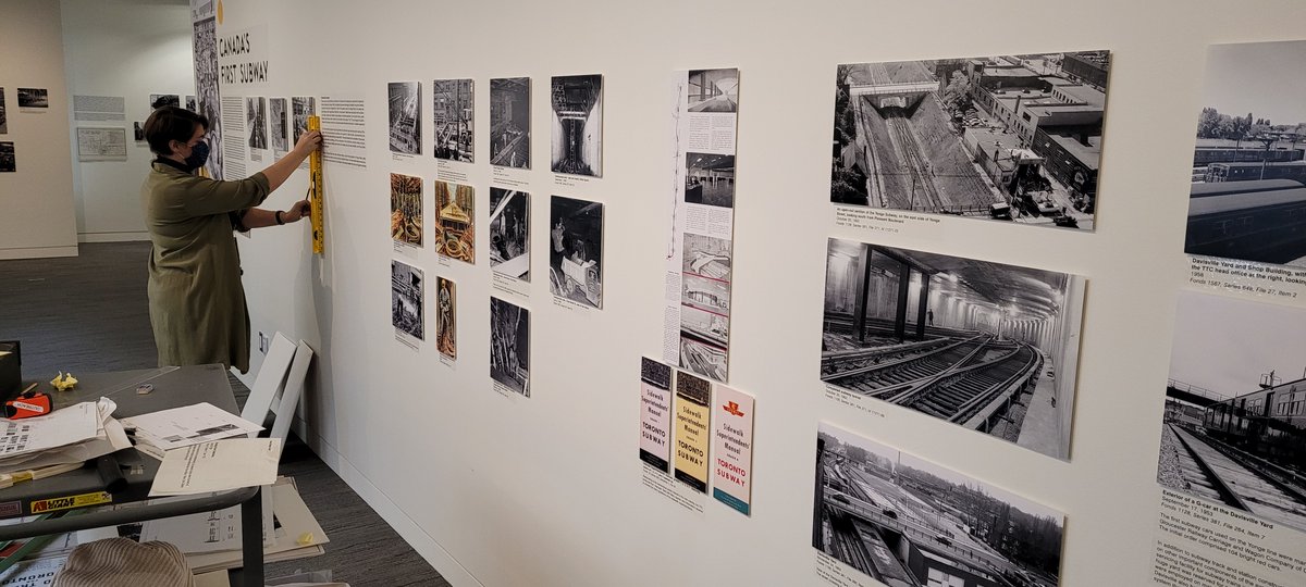 TorontoArchives's tweet photo. Today for #ArchivesAtoZ &amp; Archives Awareness Week we are talking exhibits! Currently, The TTC – 100 Years of Moving Toronto exhibit is open to the public from 9-4pm. Click the link to also view our web exhibits! https://t.co/e9qiPceK2K #100YearsOfTTC #TorontoArchives https://t.co/hrtcAeSqM0