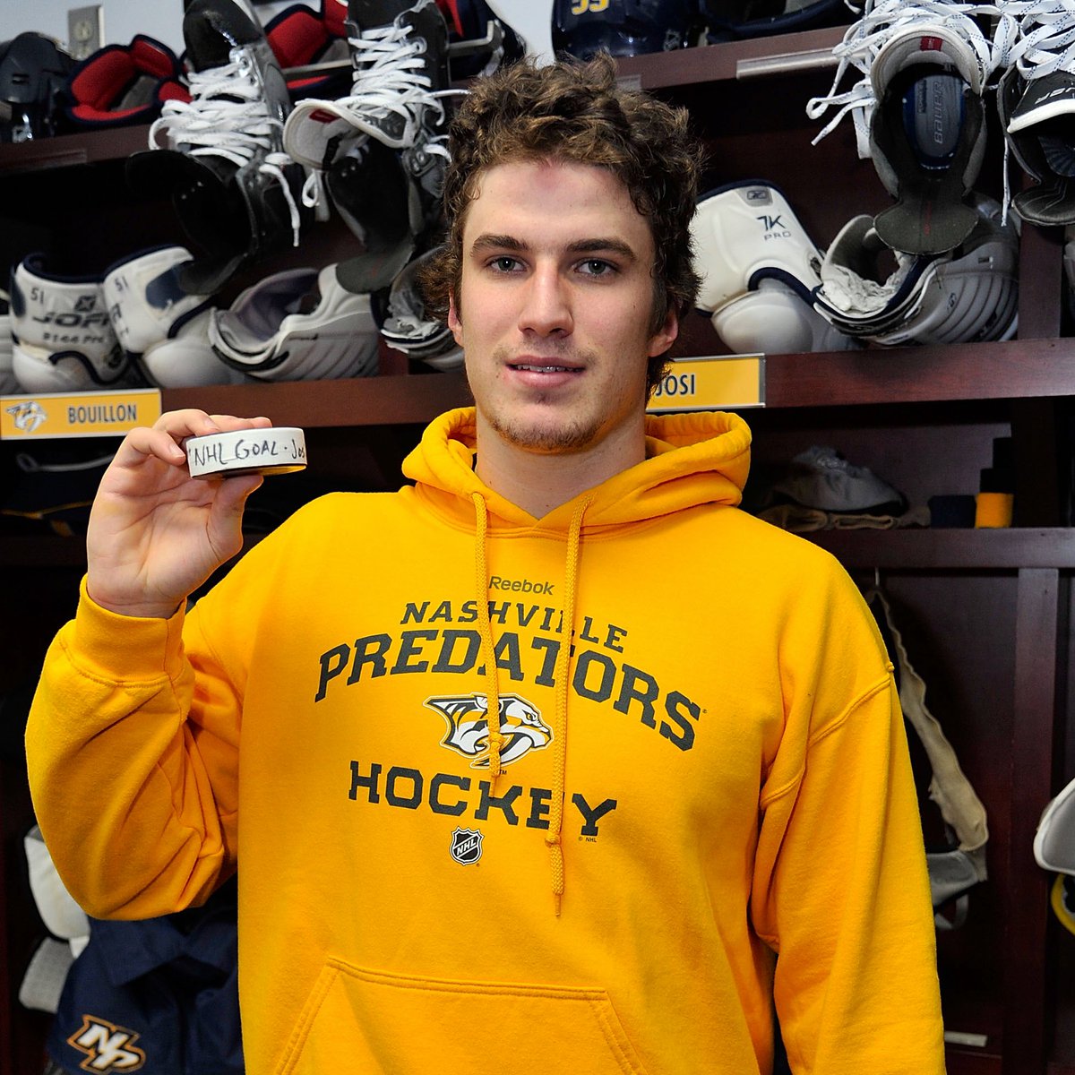 PredsNHL's tweet photo. How it started vs. How it's going https://t.co/lnAzG3WtZl