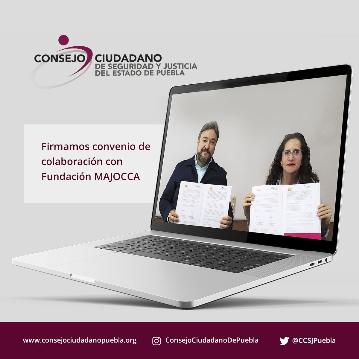 CCSJPuebla's tweet photo. #ElCCSJPComparte 📣
✍️📜 Firmamos convenio con @funmajocca, institución que trabaja en la vinculación y la gestión de las organizaciones de la sociedad civil.
🧑🤝🧑👭 Esta alianza representa un fortalecimiento para trabajar en el desarrollo comunitario. https://t.co/mxzKQJjANp