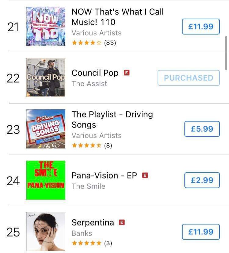 ryanstana's tweet image. Sorry for the spam but who else do you know who's #22 in the album charts x