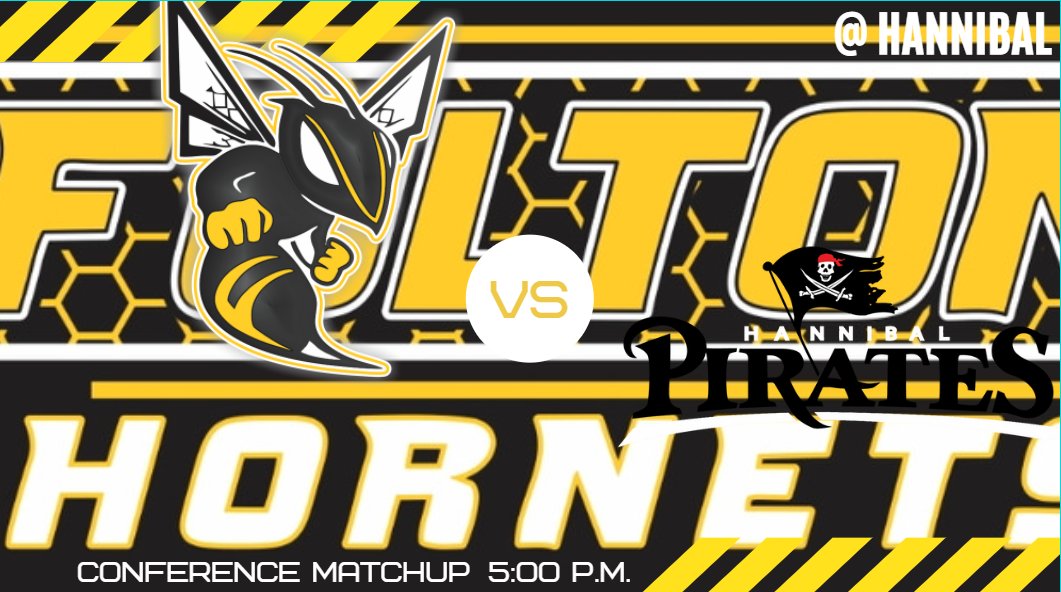 ⚾️Game Day
📍 Hannibal
Varsity Game (Only) tonight.  
🕰️5:00 p.m. 

#fultonproud <a href="/FPSHornets/">Fulton Public Schools</a> <a href="/Hannibal_AD/">Hannibal AD Office</a> <a href="/NCMC_Conference/">NCMC Conference</a> <a href="/FultonSunSports/">Fulton Sun Sports</a> <a href="/RodKRCG13/">Rod Smith</a> @FultonBallCoach