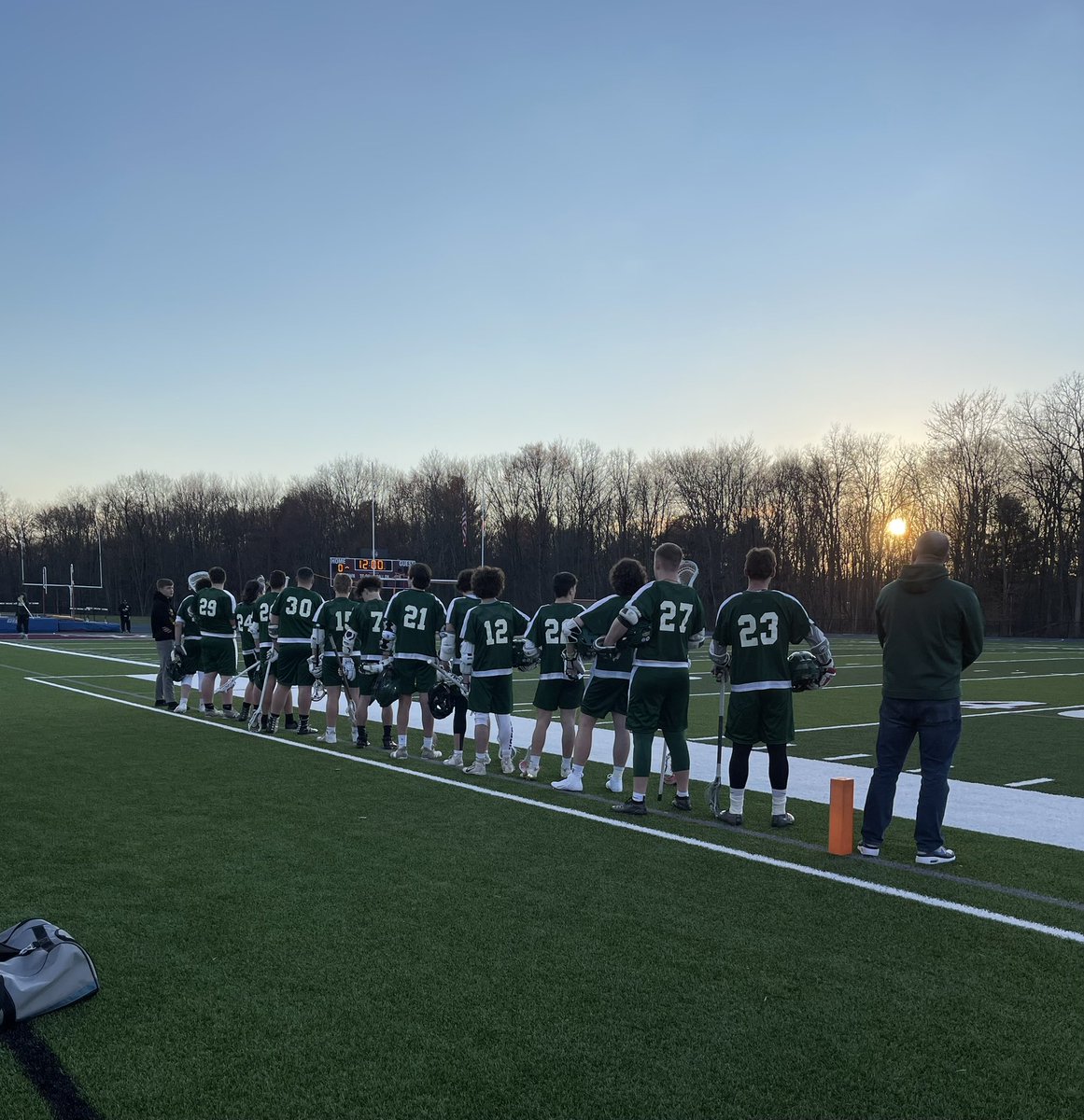 The boys are at Stillwater tonight