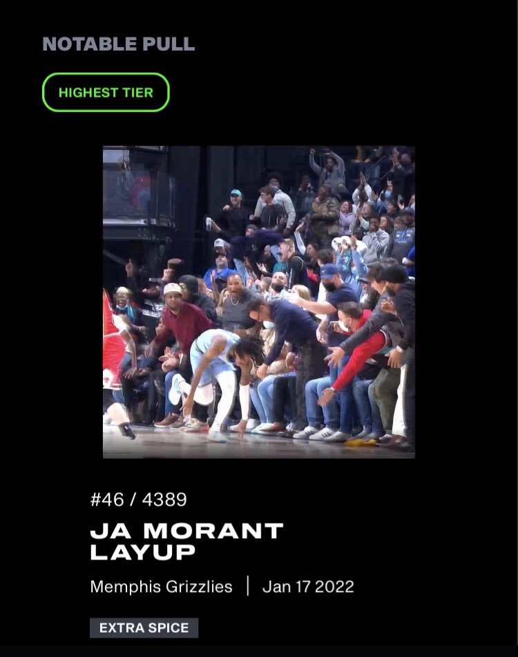 johnsavelli3's tweet photo. Not a bad serial # !!! #NBATopShotThis https://t.co/GjRv6JrFx3