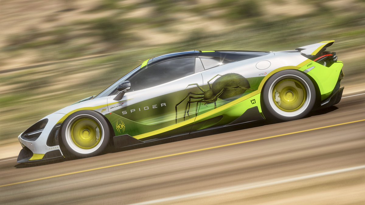 Fluex_Artworks's tweet photo. I used to have a spider phobia, but I’m pretty fearless now.

McLaren 720S Spider

🎨 147 630 532

S1-900 by @PTG_Toasty 
🛠 137 793 600

@McLarenAuto @ForzaHorizon @Xbox #ForzaPaintbooth https://t.co/rvtdkZVZRO
