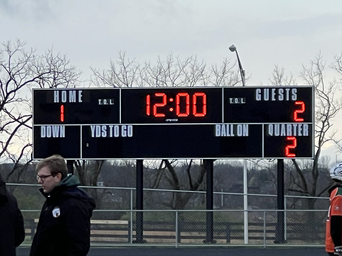 RT @WVHSLacrosse: END OF 1Q
Walton-Verona - 2
Frederick Douglass - 1 https://t.co/Nek7yPJbY9