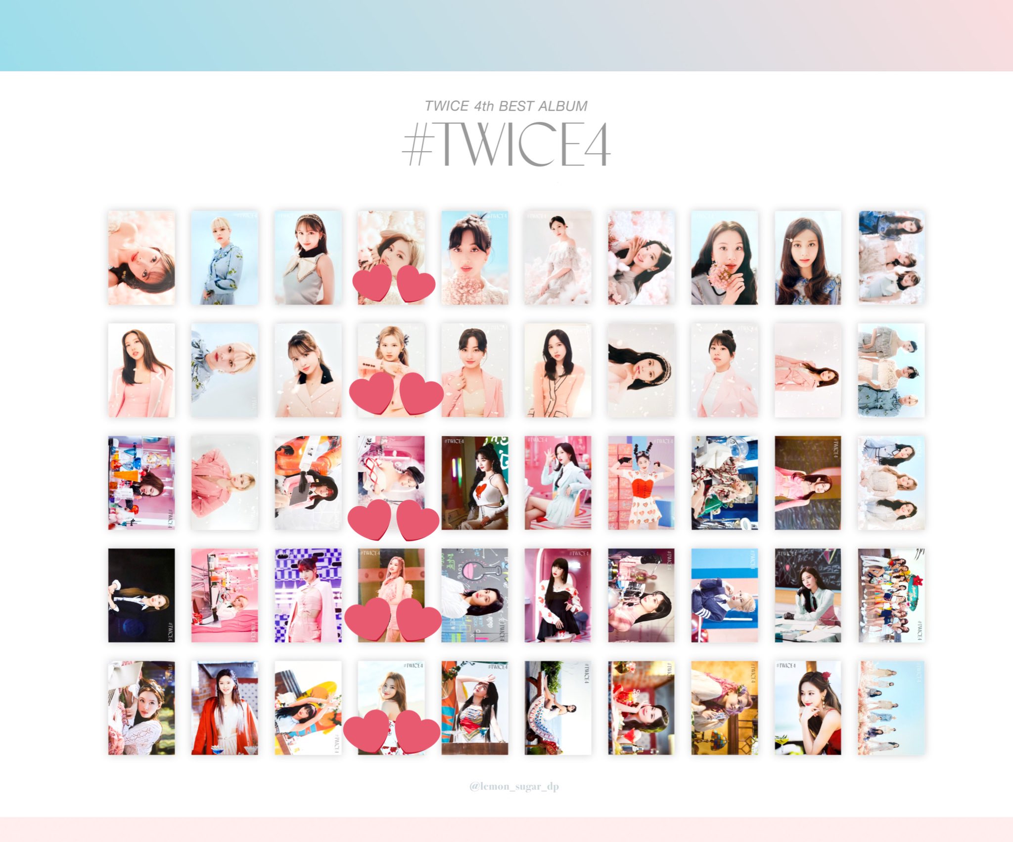 TWICE♡ラントレ49枚 TWICE4ラントレ - البحث / X