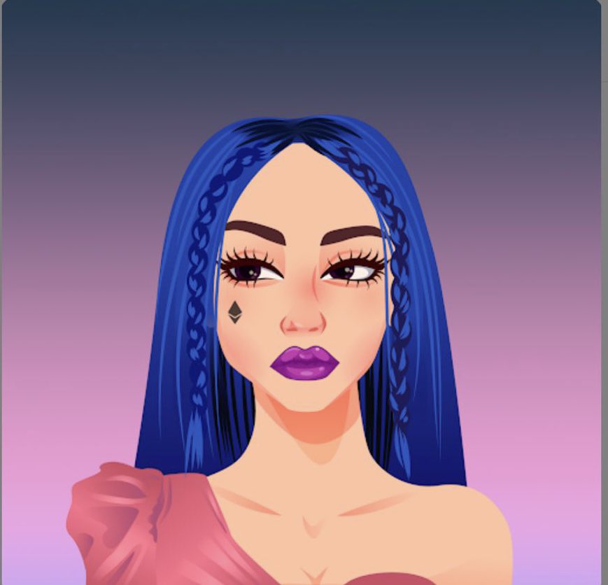 The <a href="/NFTCryptoChicks/">Crypto.Chicks</a> I birthed vs <a href="/NFTCryptoChicks/">Crypto.Chicks</a> I bought.  Definitely my inspiration ❤️