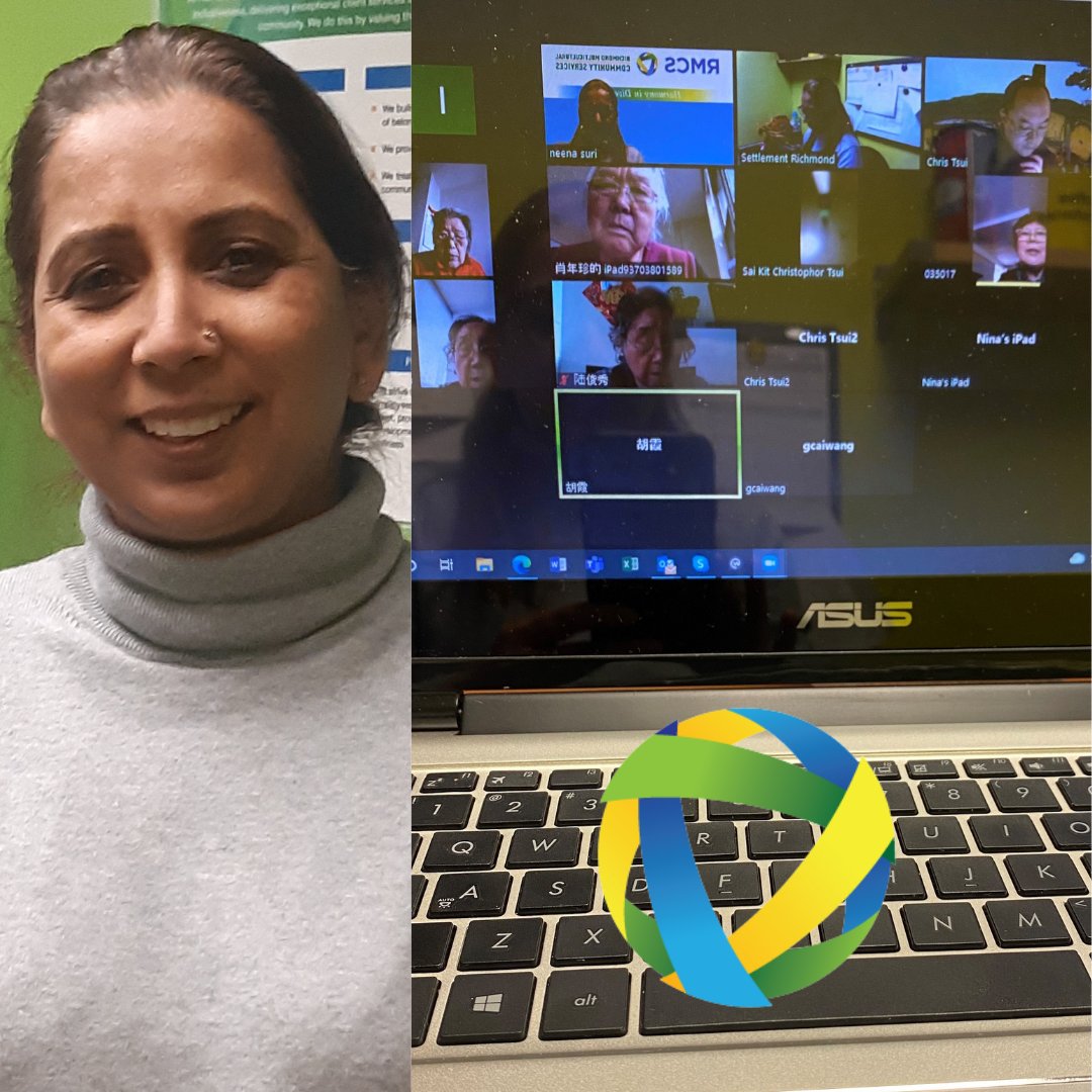 RMCS_1985's tweet photo. Our settlement worker, Neena (l), gave a lively presentation for her Computer for Connections class.
#iamrichmond #harmonyindiversityrmd #diversityandinclusion #donatetormcs #givebackrichmond #opensaturdays #settleinbc #letushelpyou. https://t.co/bNjhYYJxnZ